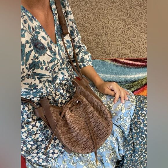 Free People Handbags - FREE PEOPLE Cabana Crossbody Bag NWOT